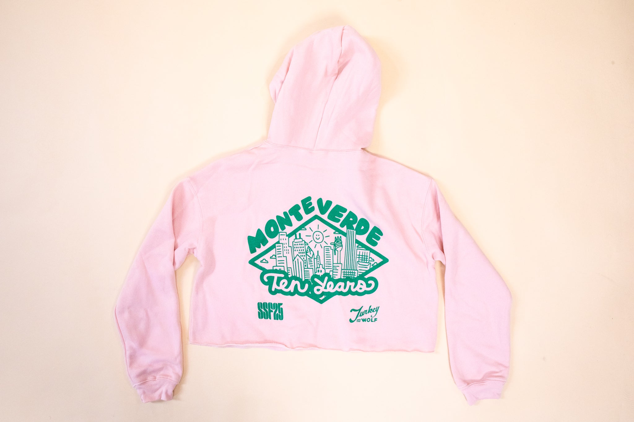 10-Year Cropped Hoodie