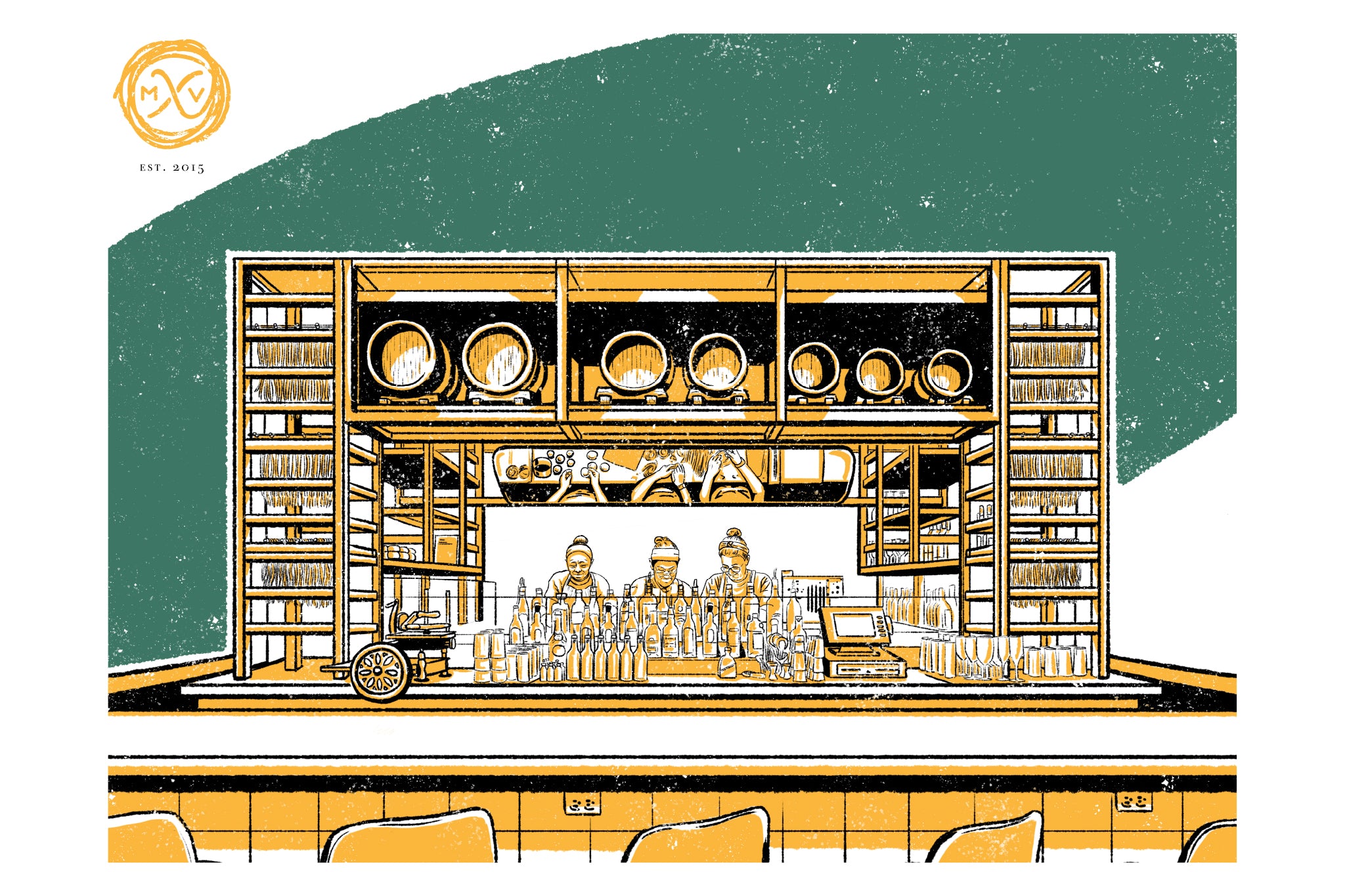 Monteverde 10-Year Anniversary Screen Printed Poster
